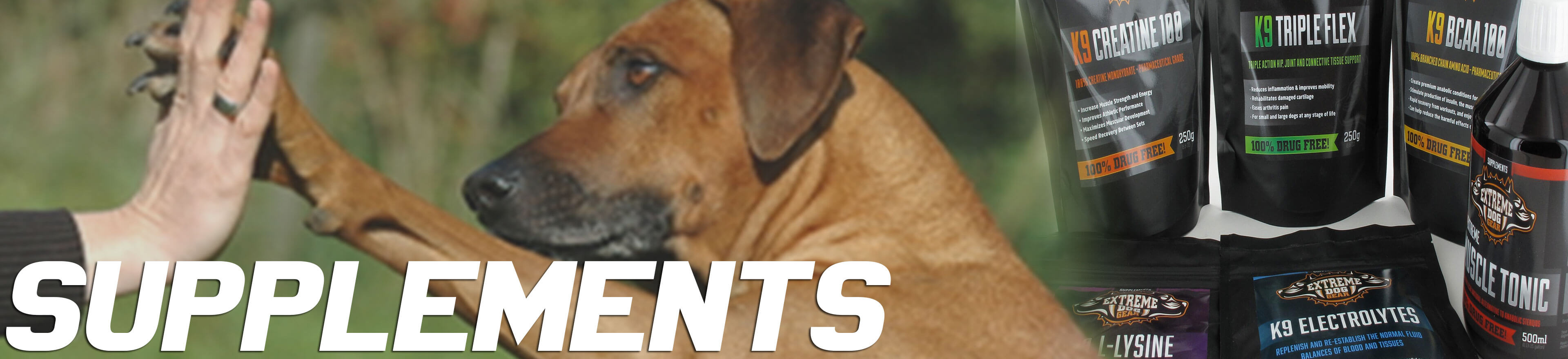 Dog Supplements Extreme Dog Gear